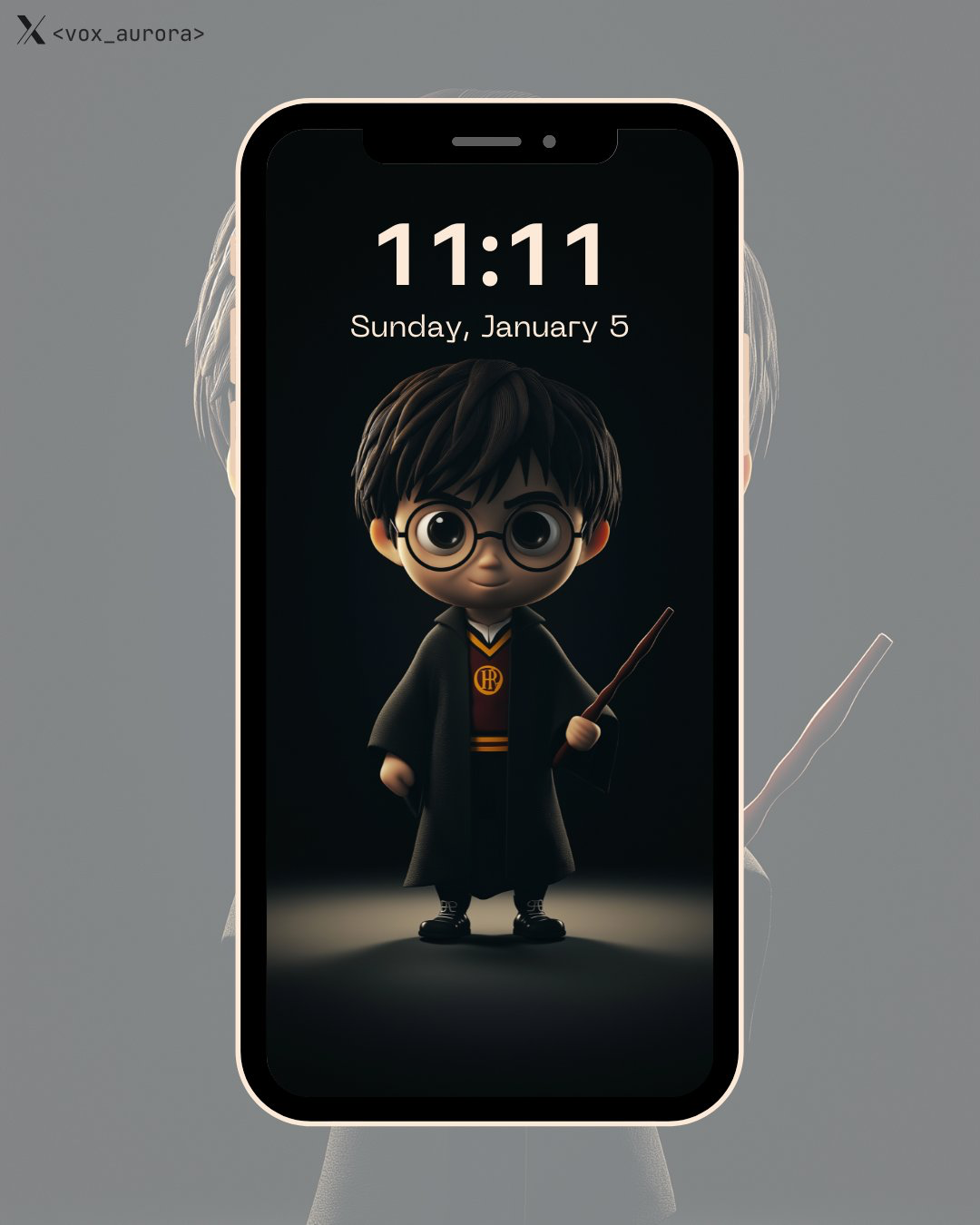 Illustrierte Harry-Potter-iPhone-Hintergrundbilder