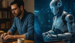 KI vs. menschliche Autoren: Können Daten beweisen, wer im Jahr 2025 gewinnt?