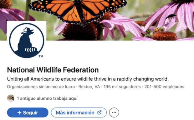 National Wildlife Federation auf LinkedIn