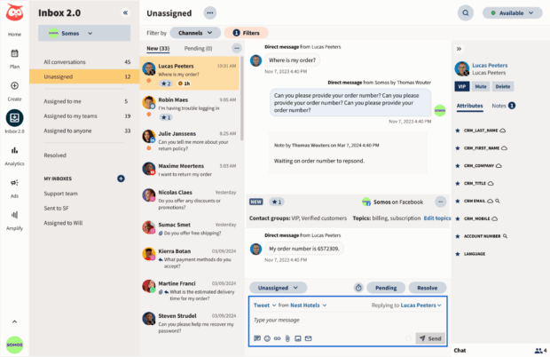 Hootsuite Posteingang 2.0