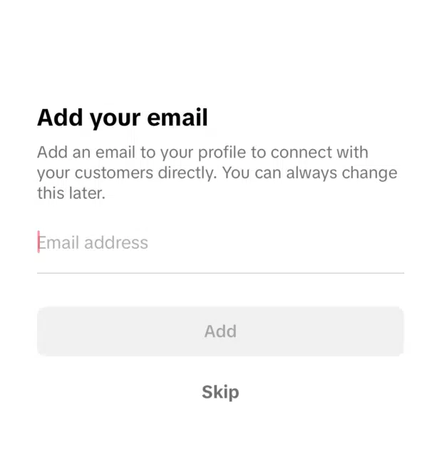 Aggiungi l'A -E -Mail Aziendale Al Profilo