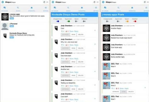 Integración de disqus con Hootsuite