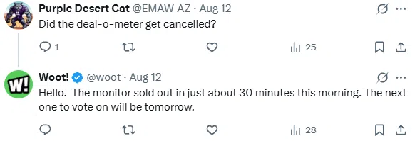 Eine Social-Media-Interaktion zwischen 